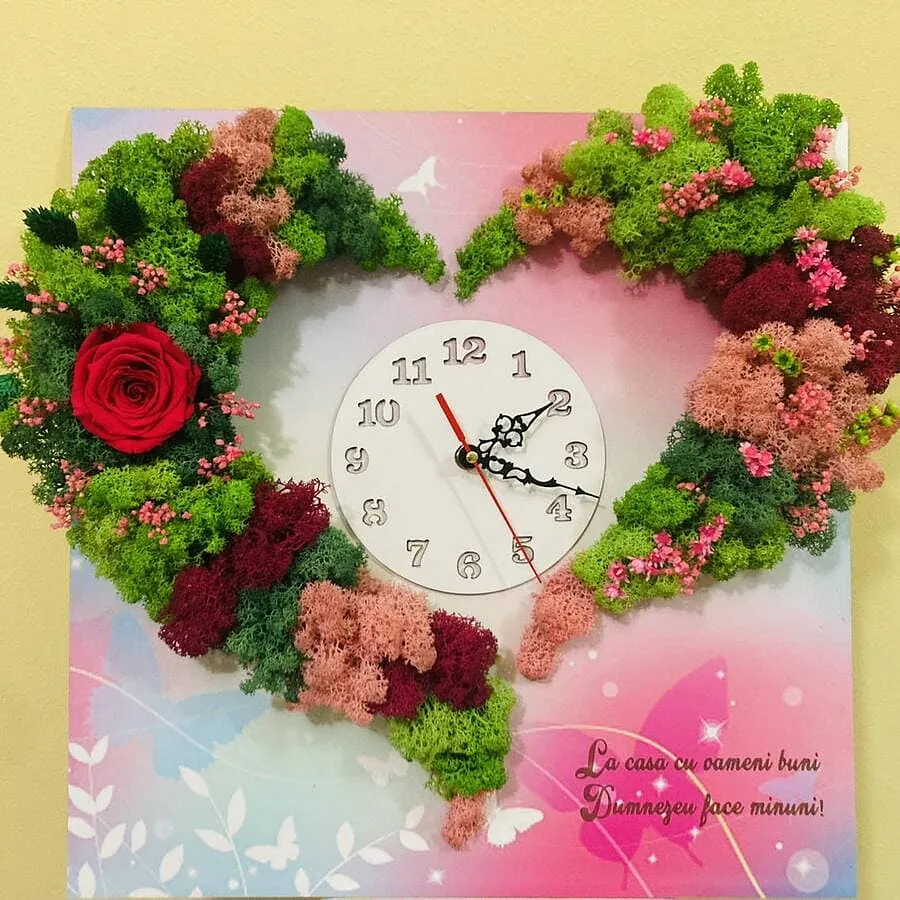 Daniela´s Flowers reloj con flores